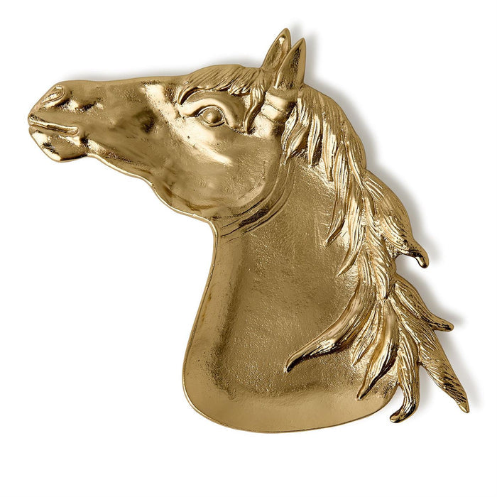 Two's Co. Horse Head Trinket Tray
