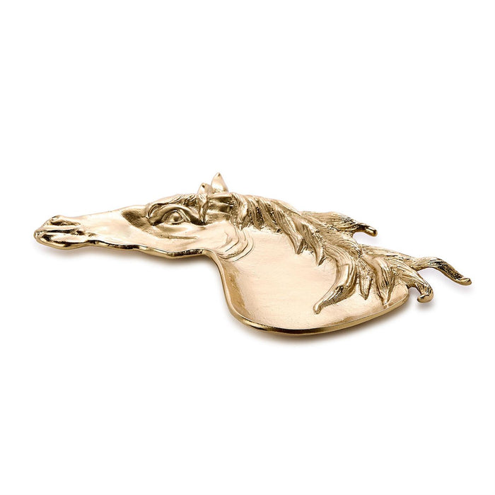 Two's Co. Horse Head Trinket Tray