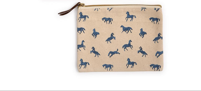 Two's Co. Horse Silhouette Printed Multipurpose Pouch