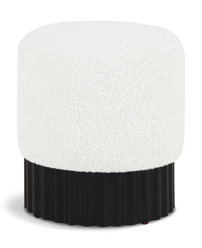 Veranda - Ottoman / Stool With Black Base