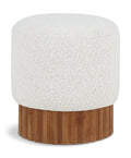 Veranda - Ottoman / Stool With Brown Base