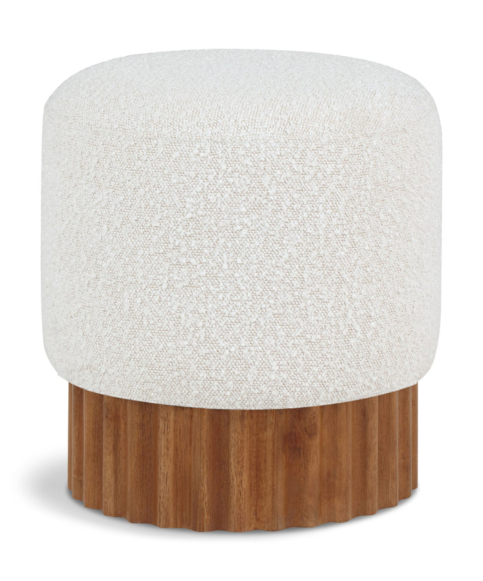 Veranda - Ottoman / Stool With Brown Base