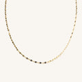 Vica dainty chain necklace in 14k gold fill by Beads by Tara