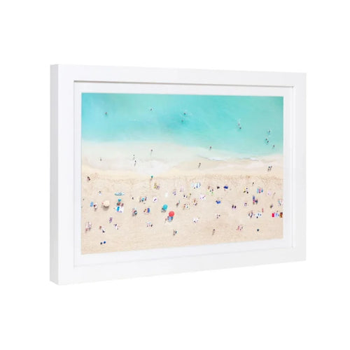 "Waikiki Beach" Mini Framed Print By Gray Malin - Photography - The Well Appointed House