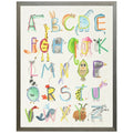 Watercolor Animal ABC Collection Children’s Framed Wall Art - Little Loves Art - The Well Appointed House