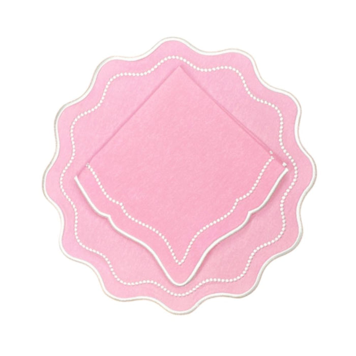 Waverly Napkin in Pink, Set of 4 - The Well Appointed House