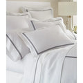 Wellesley Two Rows of Satin Stitch Shams - Shams - The Well Appointed House