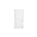 White Dinner Napkins with Double Eyelet Border - Dinner Napkins - The Well Appointed House
