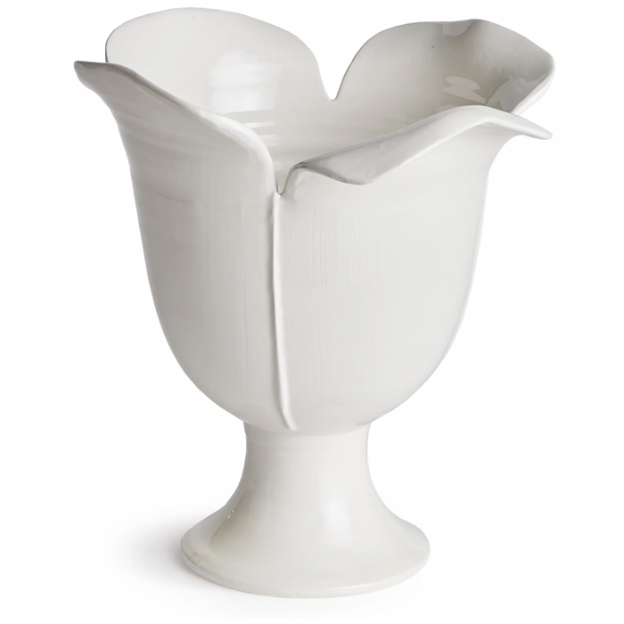 White Petalo Vase- The Well Appointed House