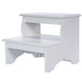 White Step Stool - The Well Appointed House