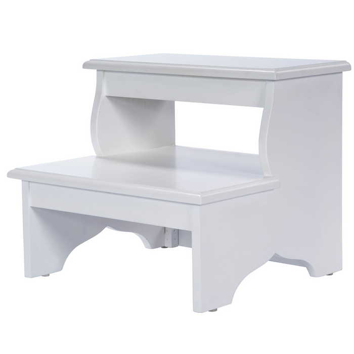 White Step Stool - The Well Appointed House