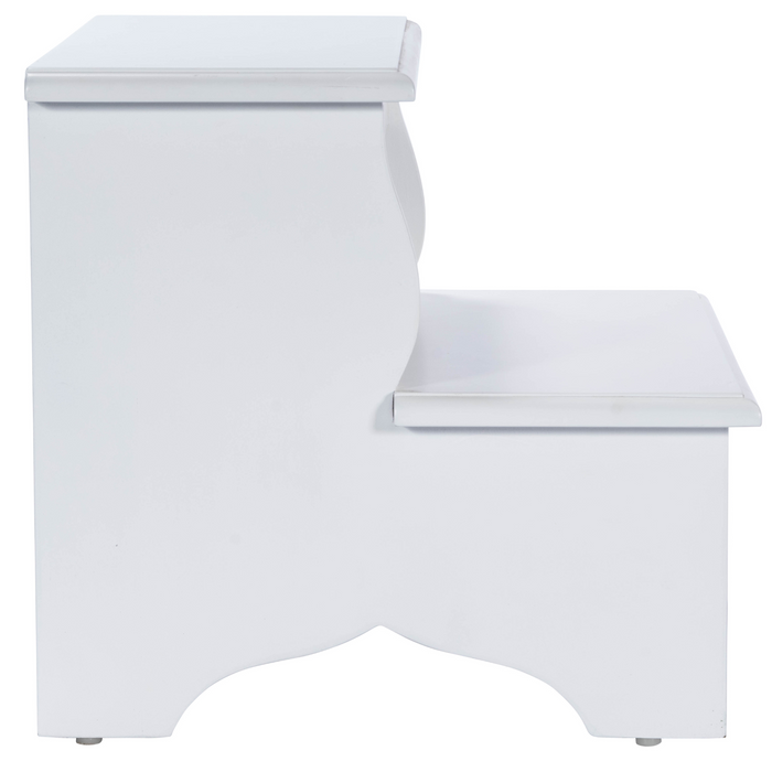 White Step Stool - The Well Appointed House