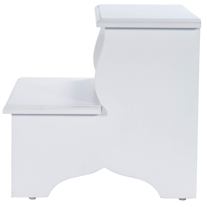 White Step Stool - The Well Appointed House