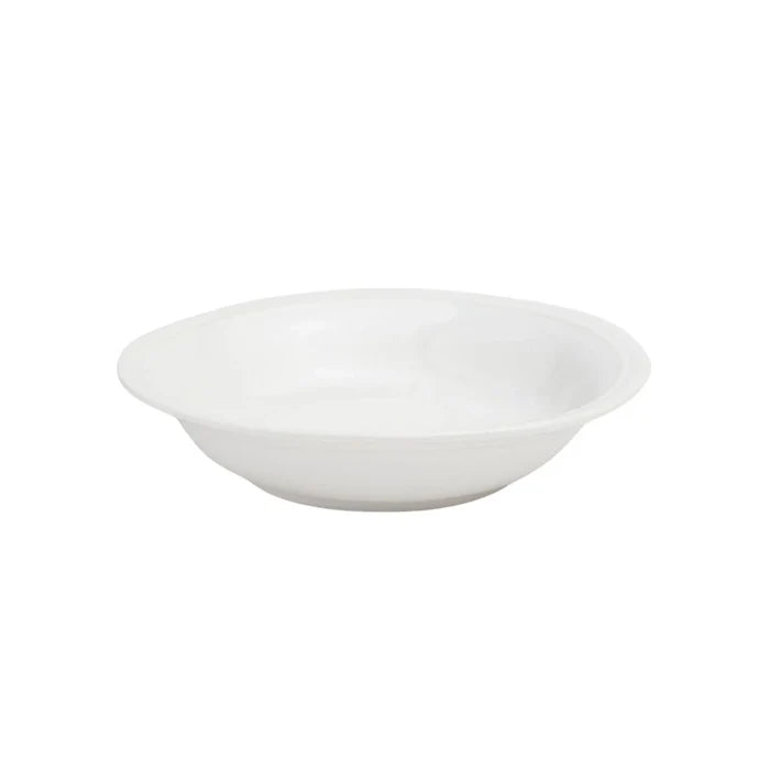White Stoneware Pasta-Soup Bowls - Dinnerware - The Well Appointed House
