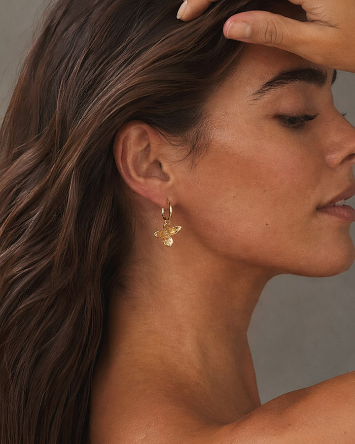 Bryan Anthonys Wildflower Hoop Earrings