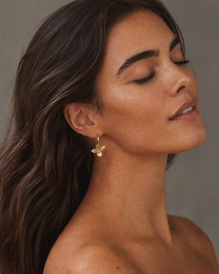 Bryan Anthonys Wildflower Hoop Earrings