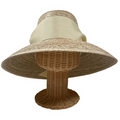 Wildflower Sun Hat - Ivory Wide & Short Grosgrain Ribbon - The Well Appointed House