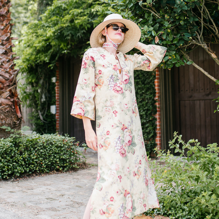 Wildflower Sun Hat - Masters Green Wide & Short Grosgrain Ribbon - The Well Appointed House