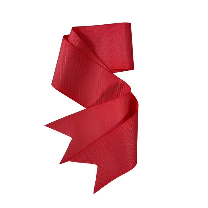 Wildflower Sun Hat - Red Wide & Short Grosgrain Ribbon - The Well Appointed House