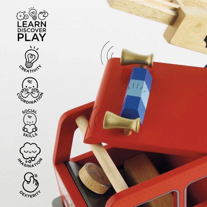 Wooden Fire Truck - The Well Appointed House