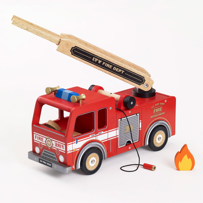 Wooden Fire Truck - The Well Appointed House