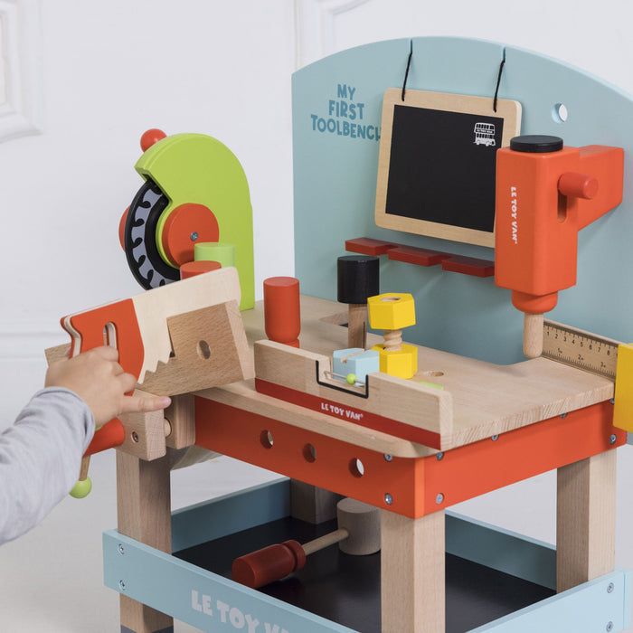 Wooden Tool Bench - The Well Appointed House