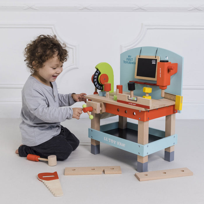 Wooden Tool Bench - The Well Appointed House