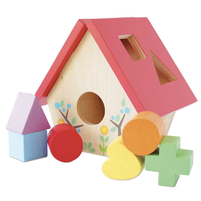 Woodland Bird House Shape Sorter - The Well Appointed House