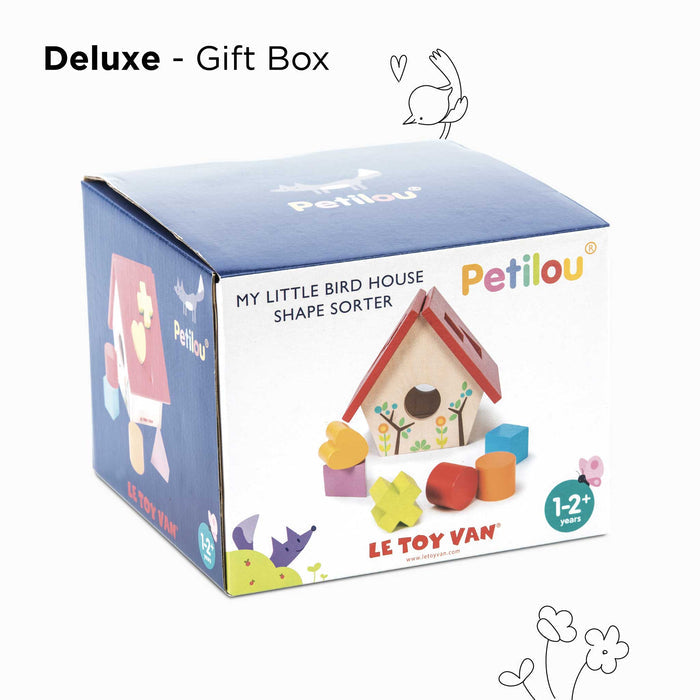 Woodland Bird House Shape Sorter - The Well Appointed House