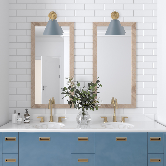 Xavier Sconce in Blue - The Well Appointed House
