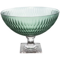 Green York Footed Bowl - The Well Appointed House