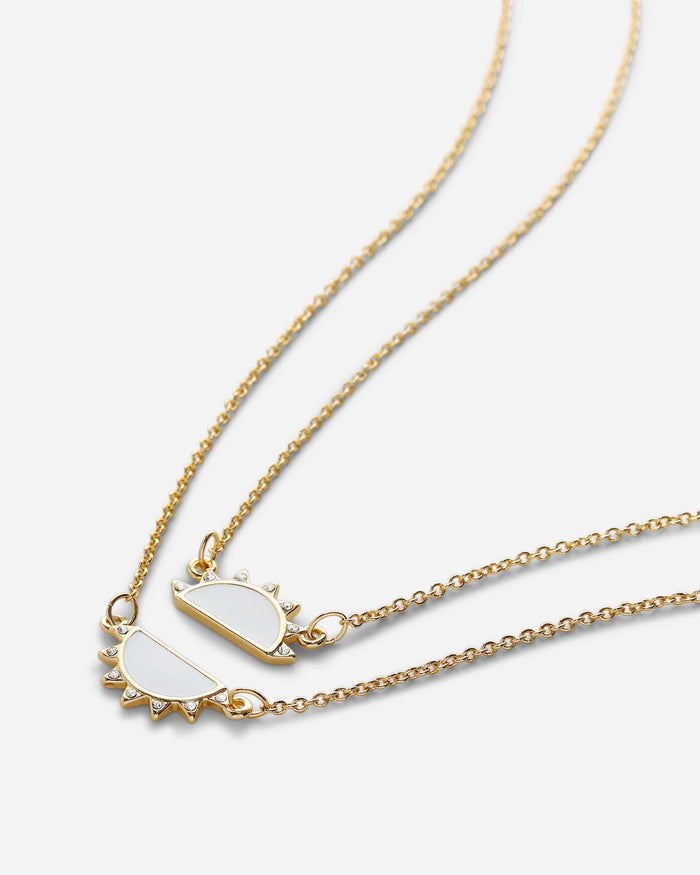 Bryan Anthonys You Are My Sunshine Gold Necklace Set with Crystals Macro