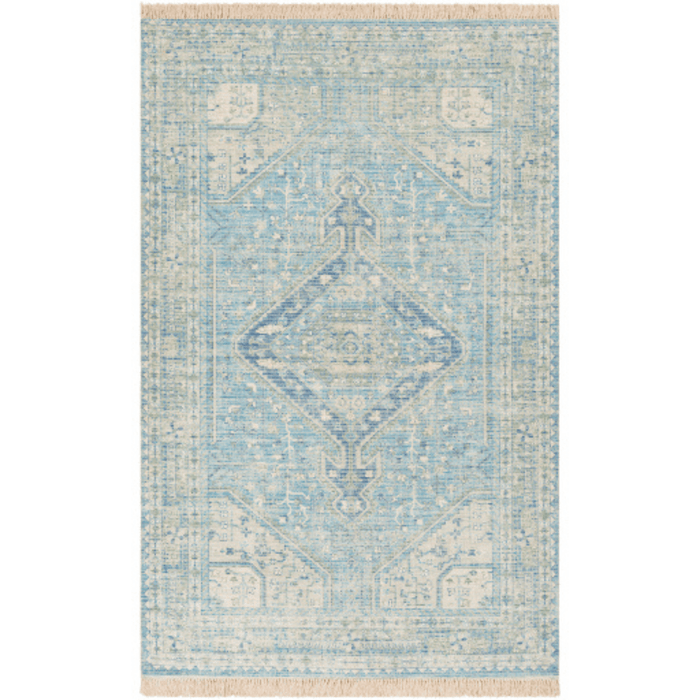 Zainab Cotton Blend Area Rug - Available in a Variety of Sizes - Rugs - The Well Appointed House