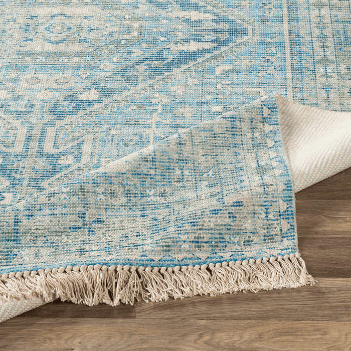 Zainab Cotton Blend Area Rug - Available in a Variety of Sizes - Rugs - The Well Appointed House