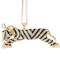 Zebra Hanging Ornament, Black - The Well Appointed House