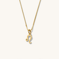 Gold Zodiac charm necklace, part of the Beads by Tara collection